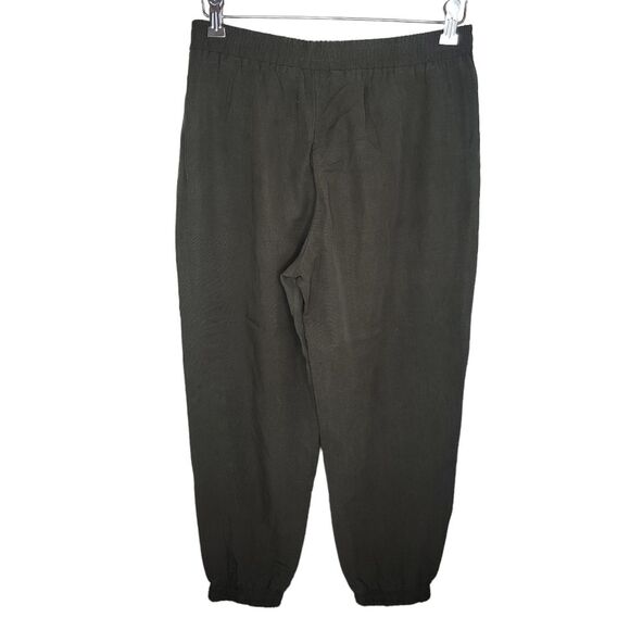 Zara olive green Rhinestone stripe jogger pants size Medium - Picture 3 of 5